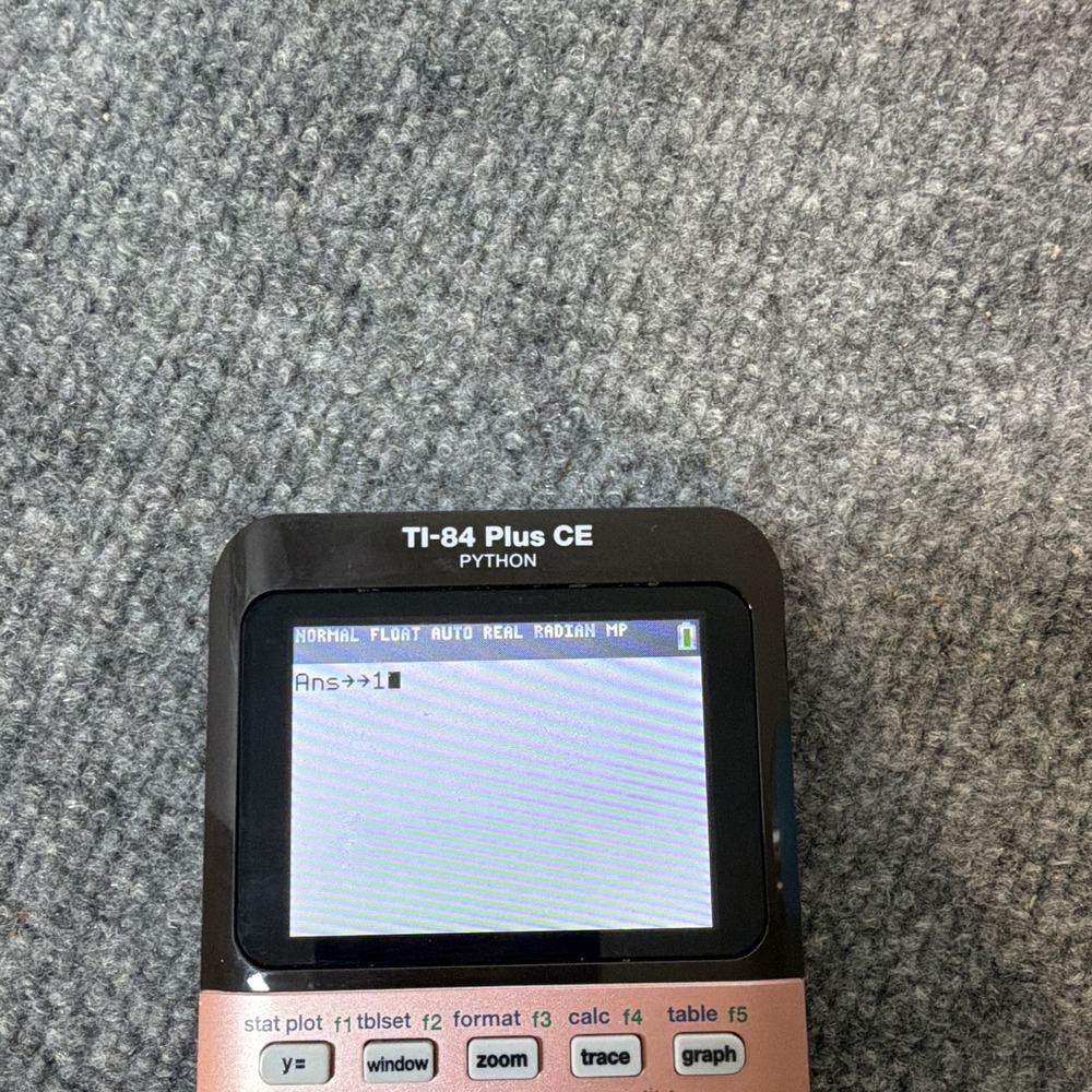 Texas Instruments TI-84 Plus CE Python Graphing Calculator Pink USB LCD - Picture 5 of 5